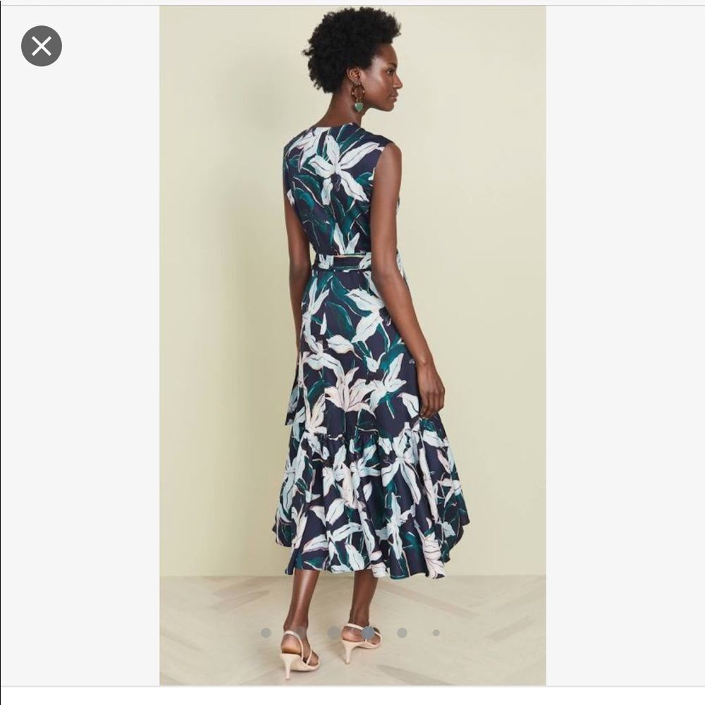 Tory Burch cotton wrap dress. - Picture 7 of 9